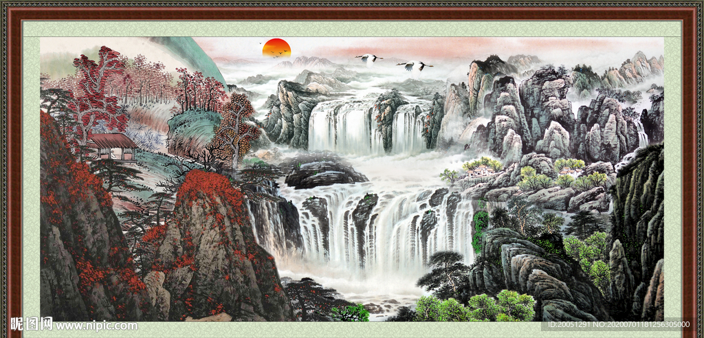 山水装饰画