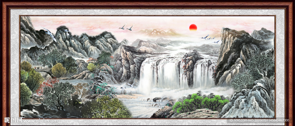 山水画