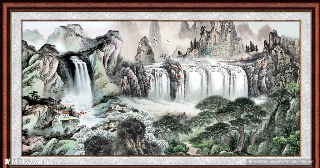 山水画