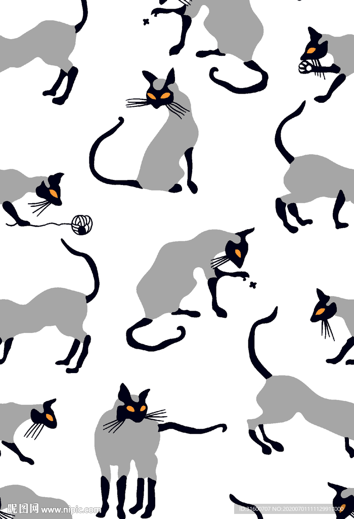 猫咪图案
