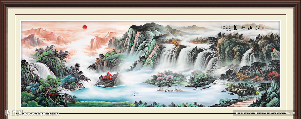 国画山水国画山水国画