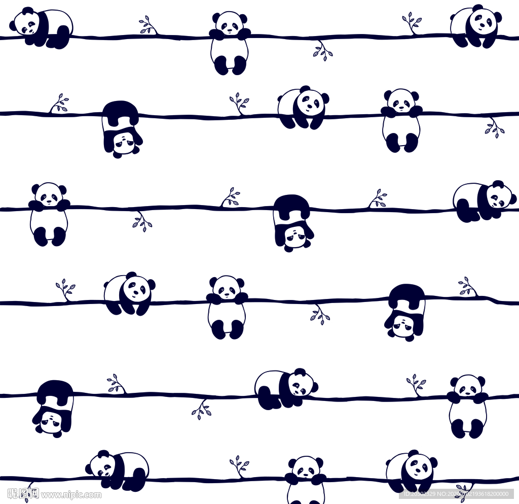 熊猫卡通