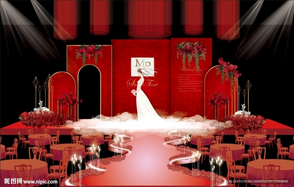 婚礼效果图