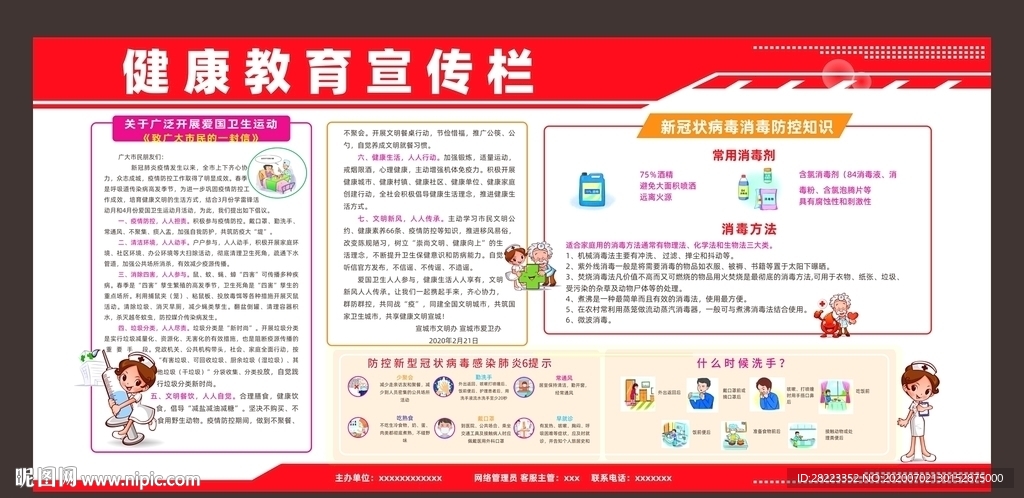健康教育宣传栏