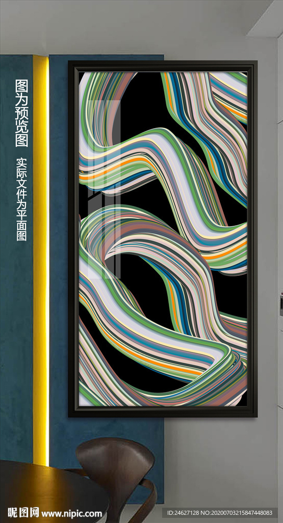 浮雕抽象画
