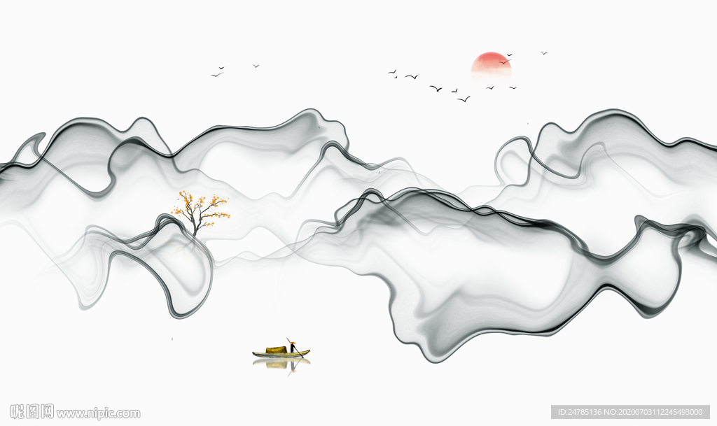 水墨画