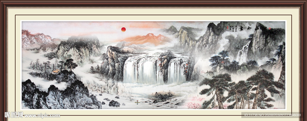 国画山水国画山水国画