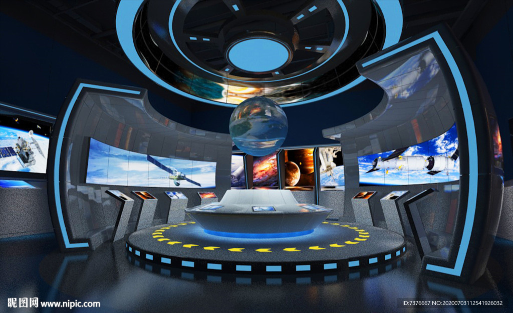 科技太空展厅 VR