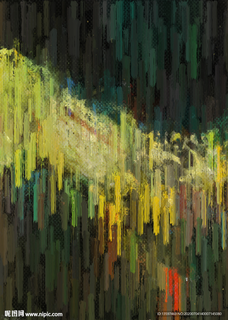 抽象油画