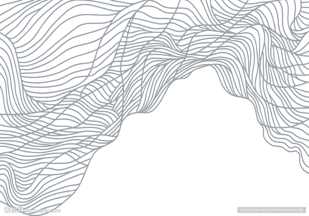 线条 曲线 科技线