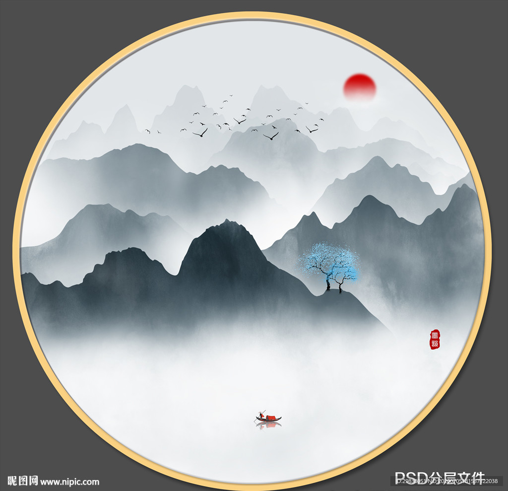 山水画