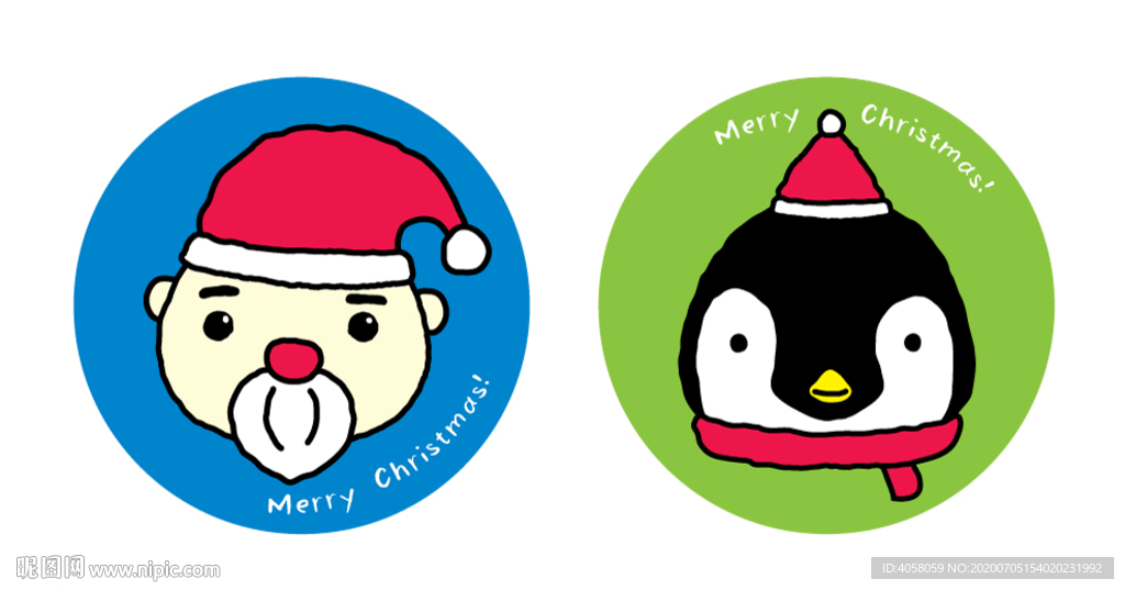 圣诞老人和企鹅