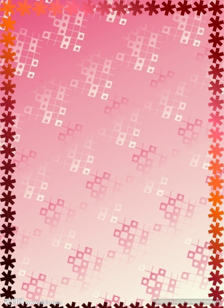 大红图 授权证书纹