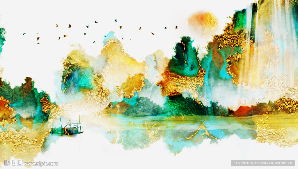 家庭电表箱装饰画