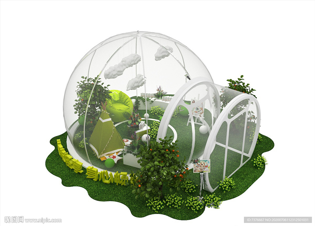 星空帐篷  气球帐篷