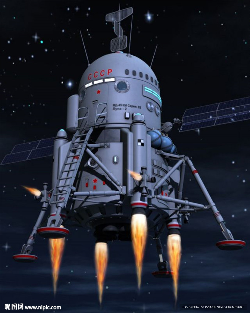 登月飞机 月球表面探测器