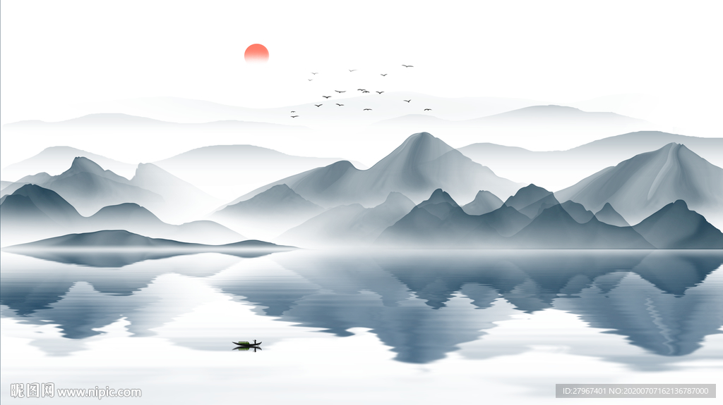 山水画