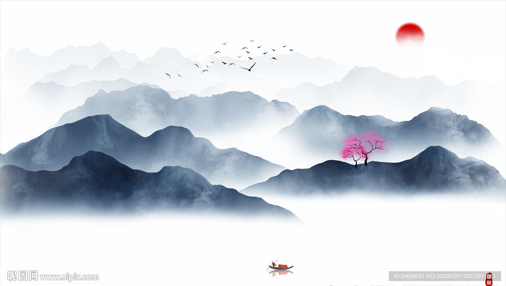 山水画