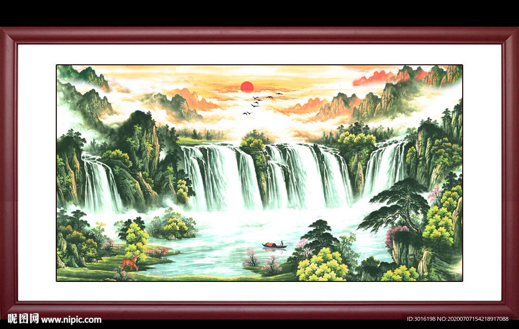 山水国画