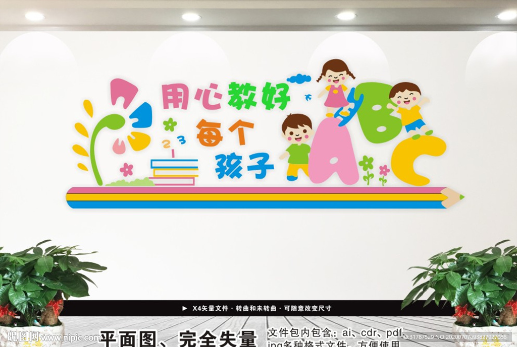 幼儿园文化墙