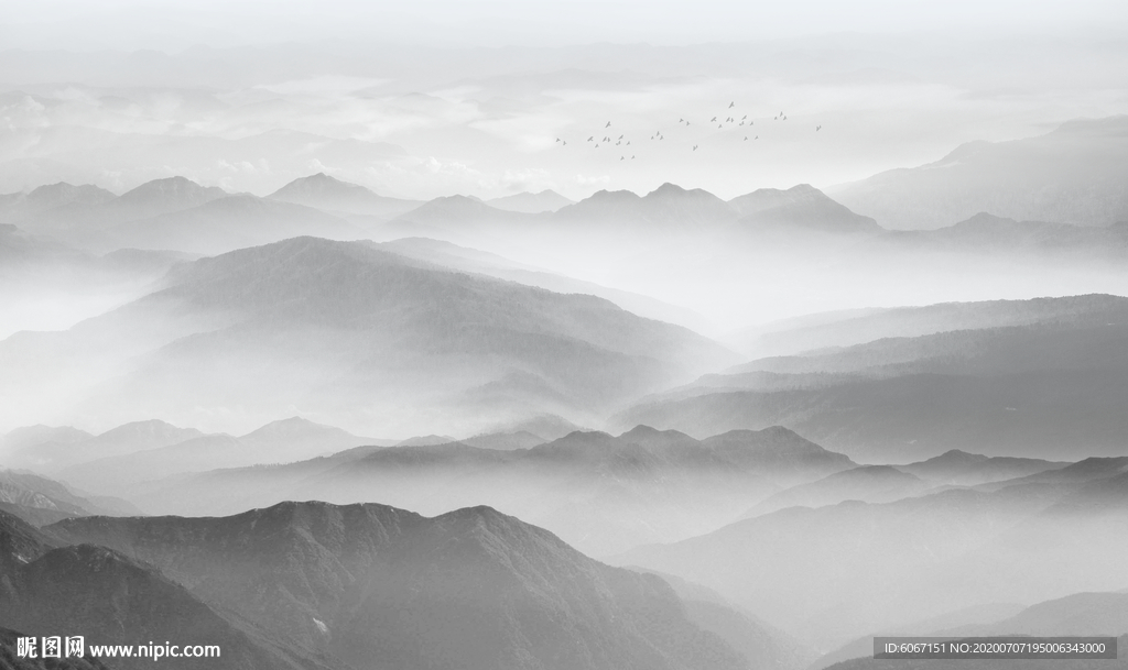 新中式山水画