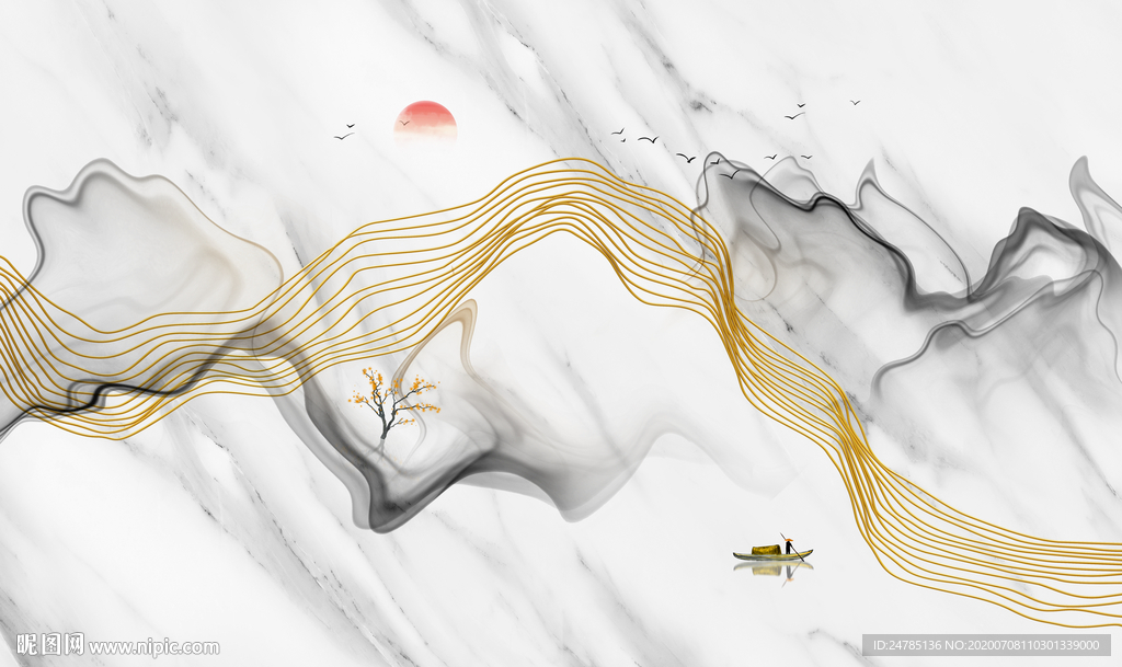 山水画