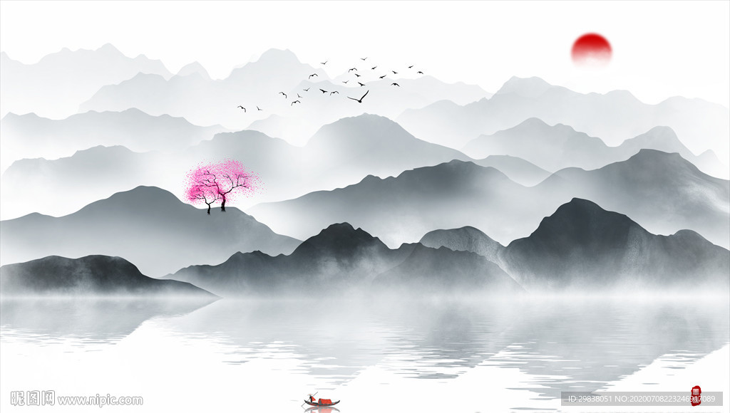山水画