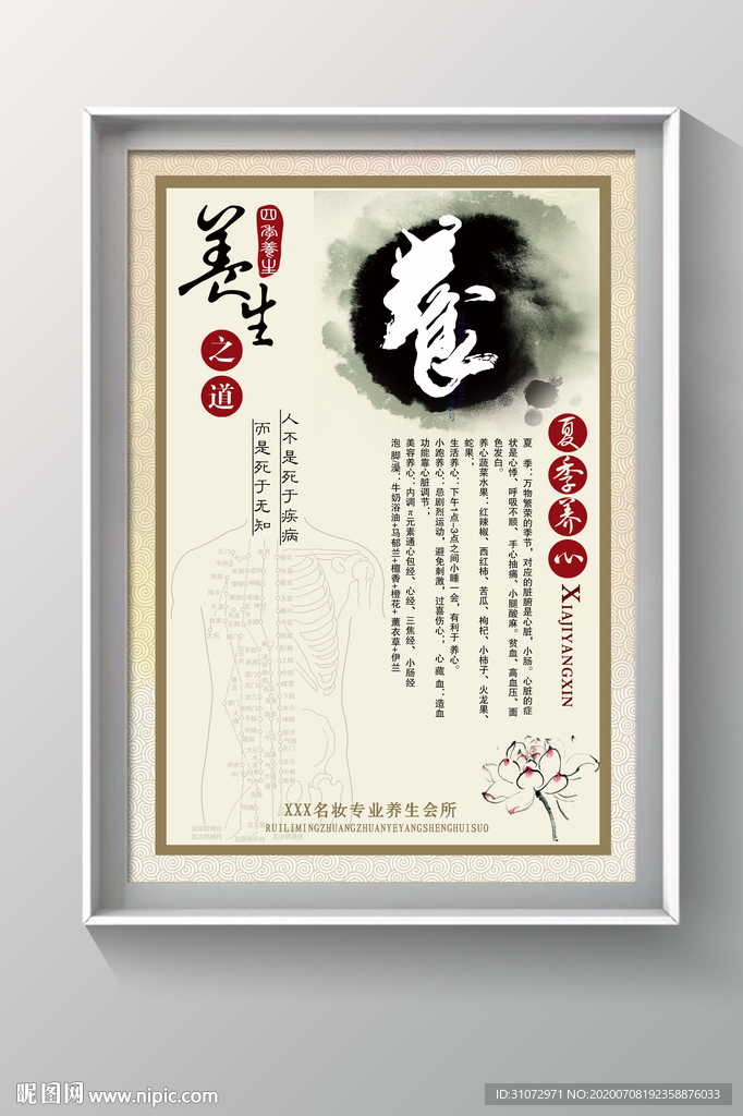 养生海报