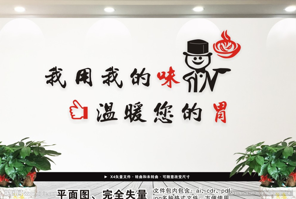 餐饮文化 餐饮背景墙