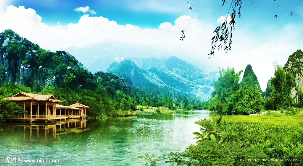 山水画 风景山水画