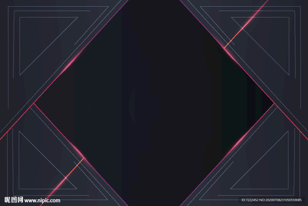 紫色线条黑色背景