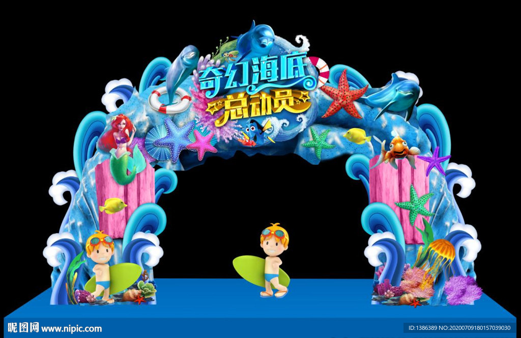 水上乐园门头