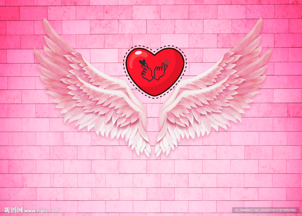 网红拍照直播间背景