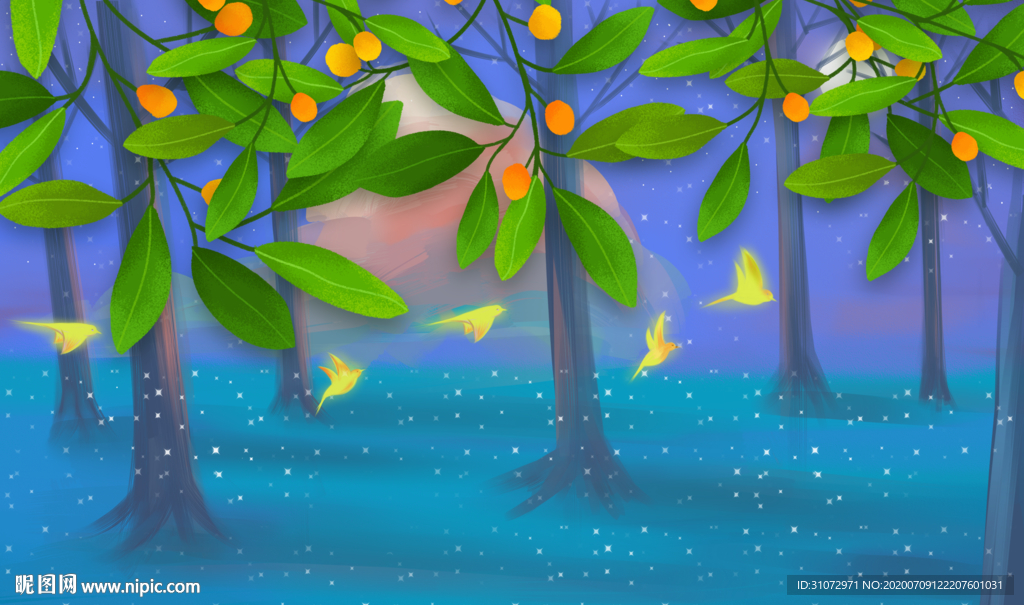 儿童背景墙墙纸