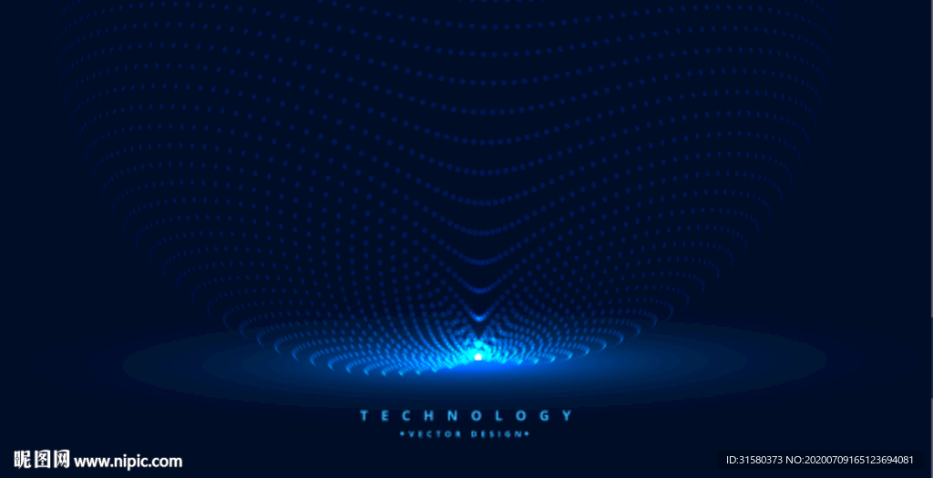 深色蓝色科技AI人工智能背景