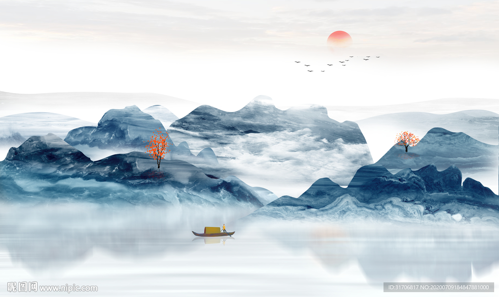 山水画