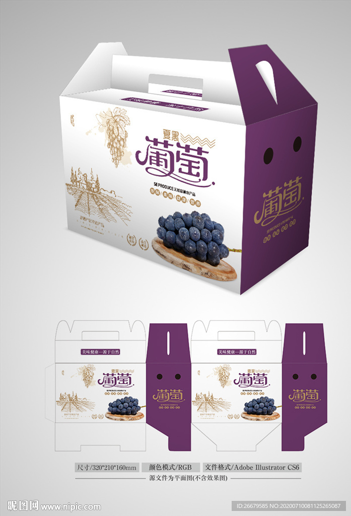 葡萄箱设计 平面图