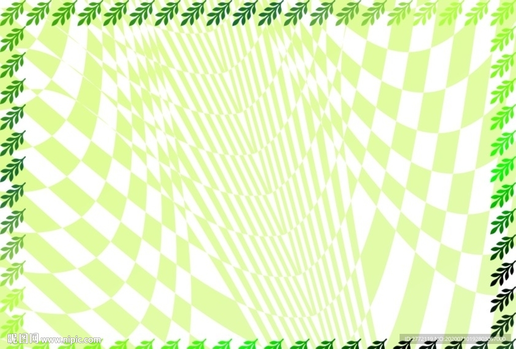 果绿 环保证件纹