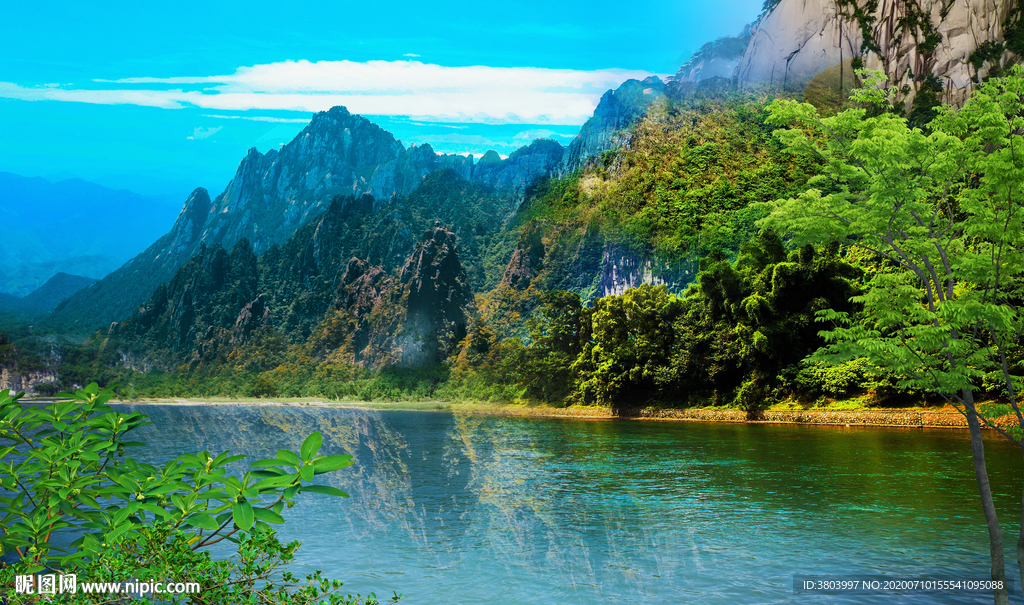 山水风景画 山水画