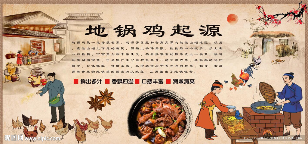地锅鸡