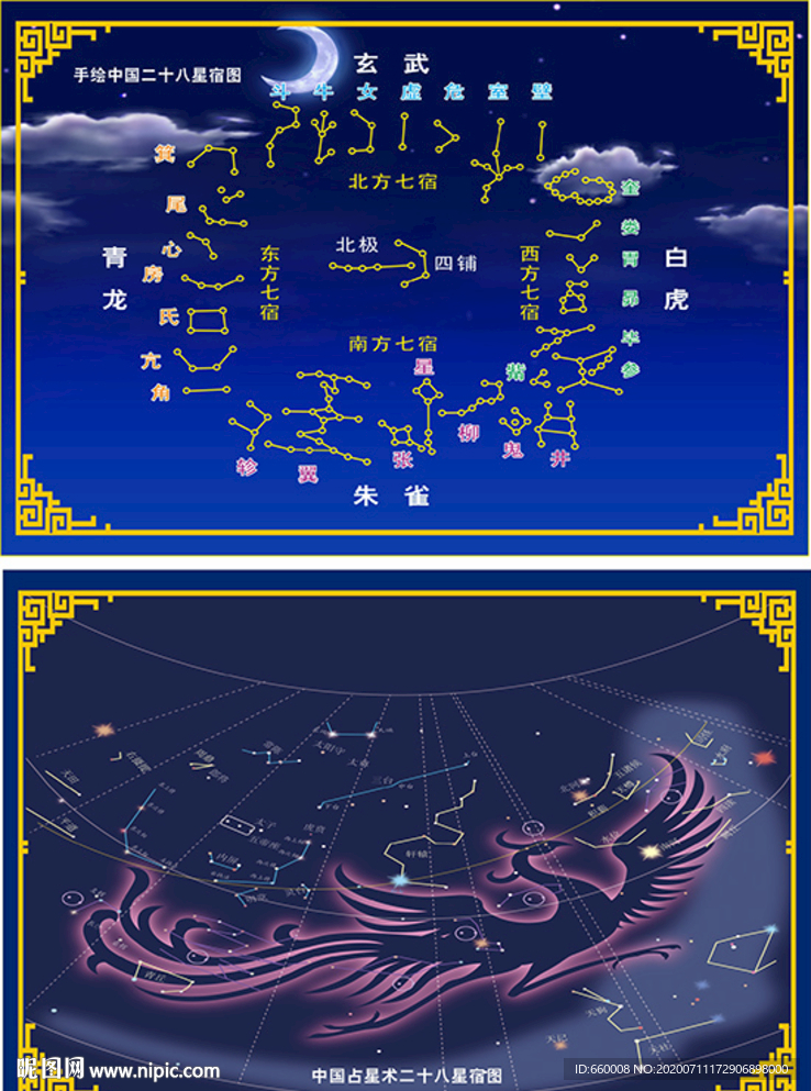 二十八星宿照片图片