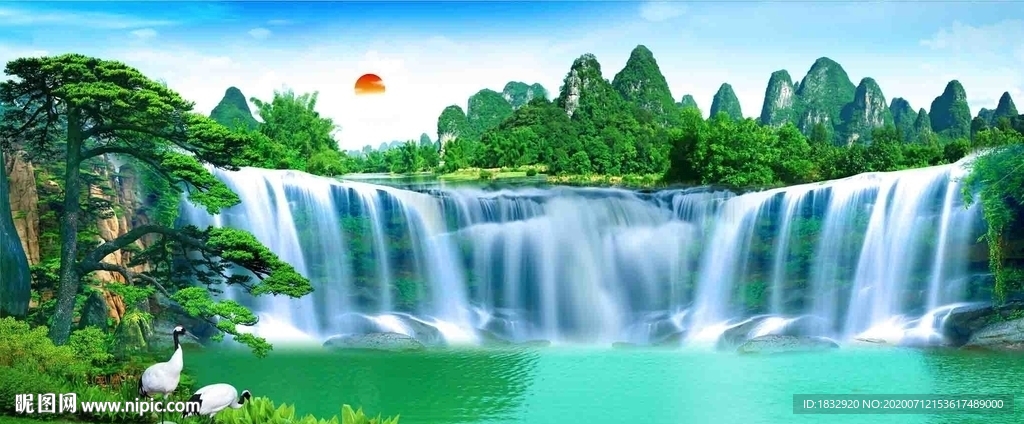 山水画