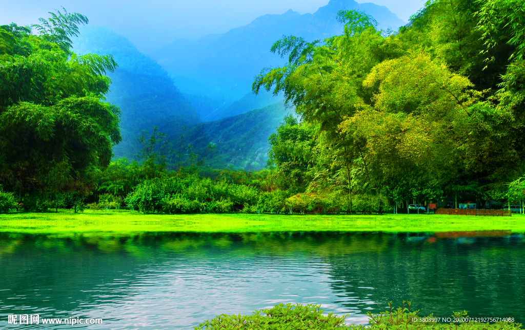 风景画 山水风景画