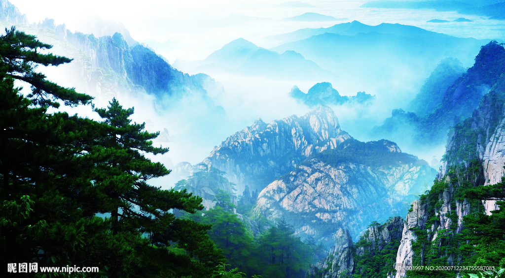 风景如画 山水画