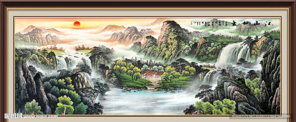 国画山水国画山水国画