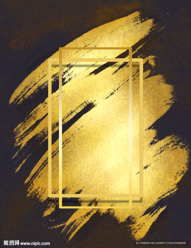 简约金属边框