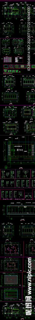 全套汉文化展厅CAD施工图