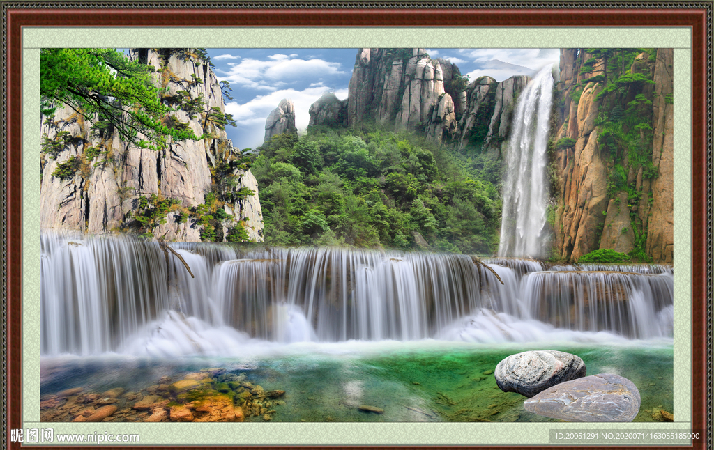 山水风景画