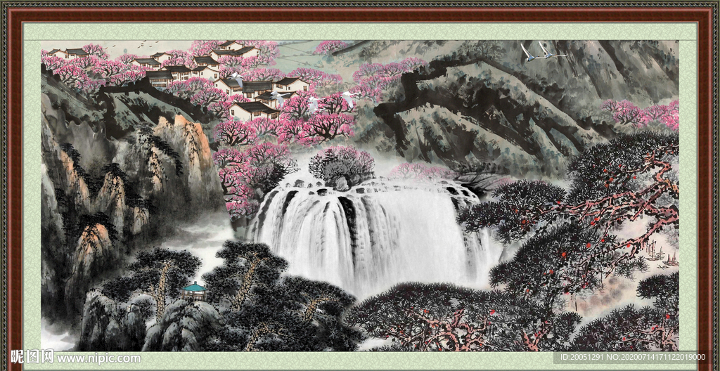 山水装饰画