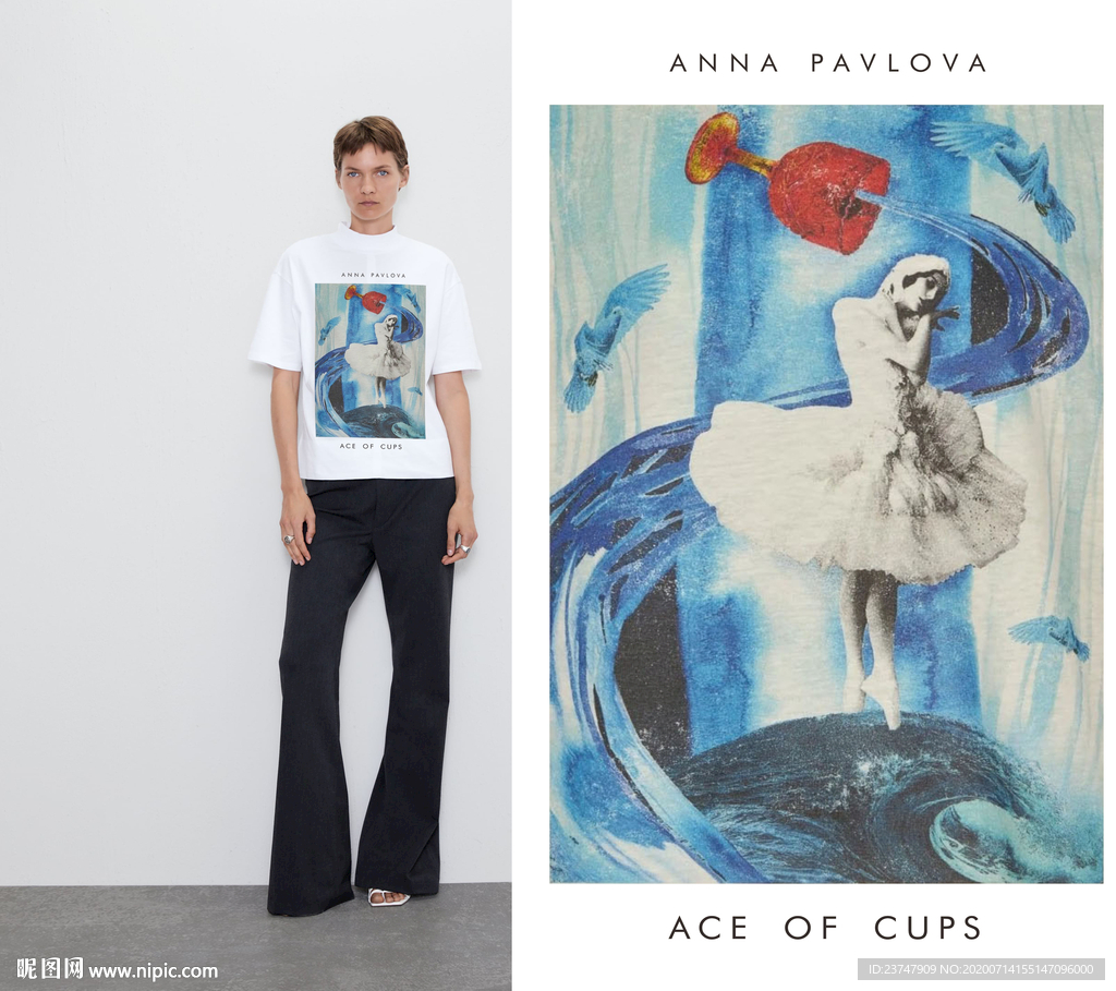 大牌花型 女装图片